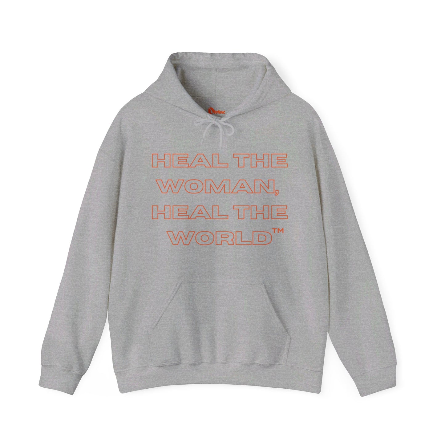 Orange Heal the Woman, Heal the World™ Hoodie