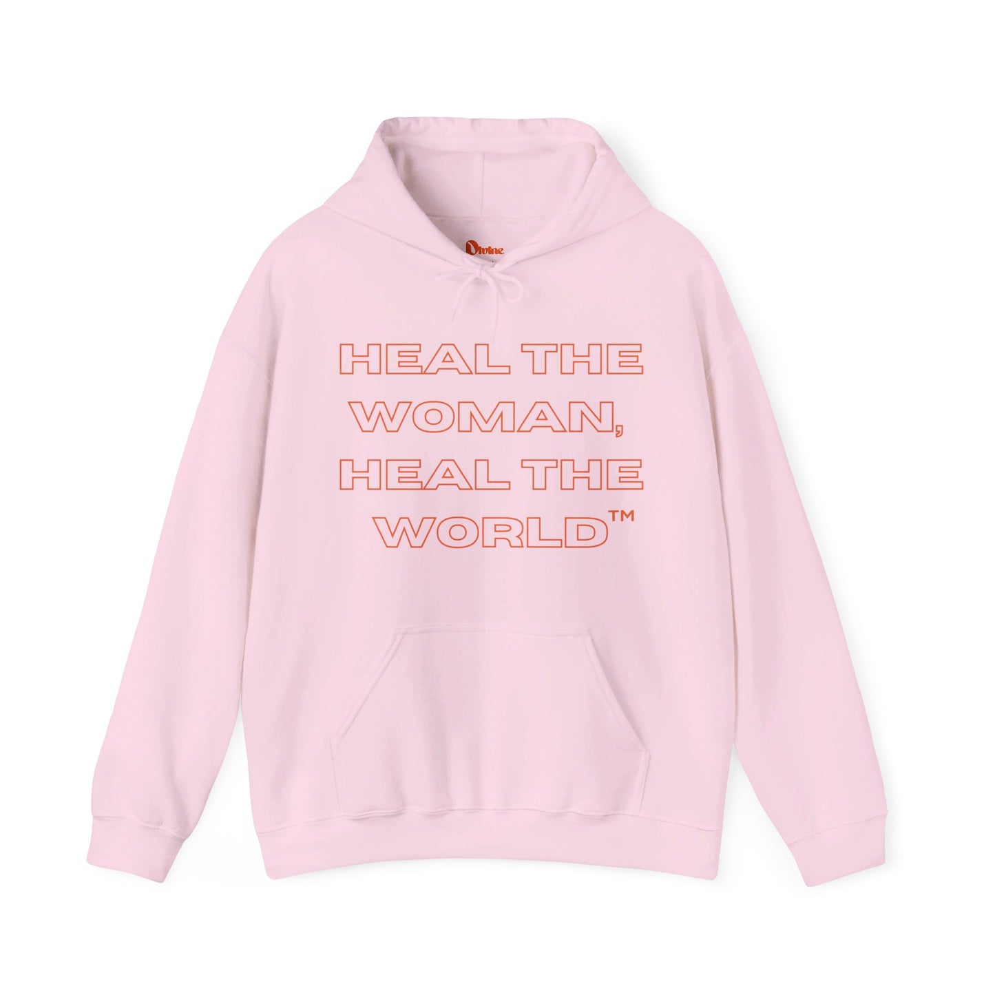 Orange Heal the Woman, Heal the World™ Hoodie