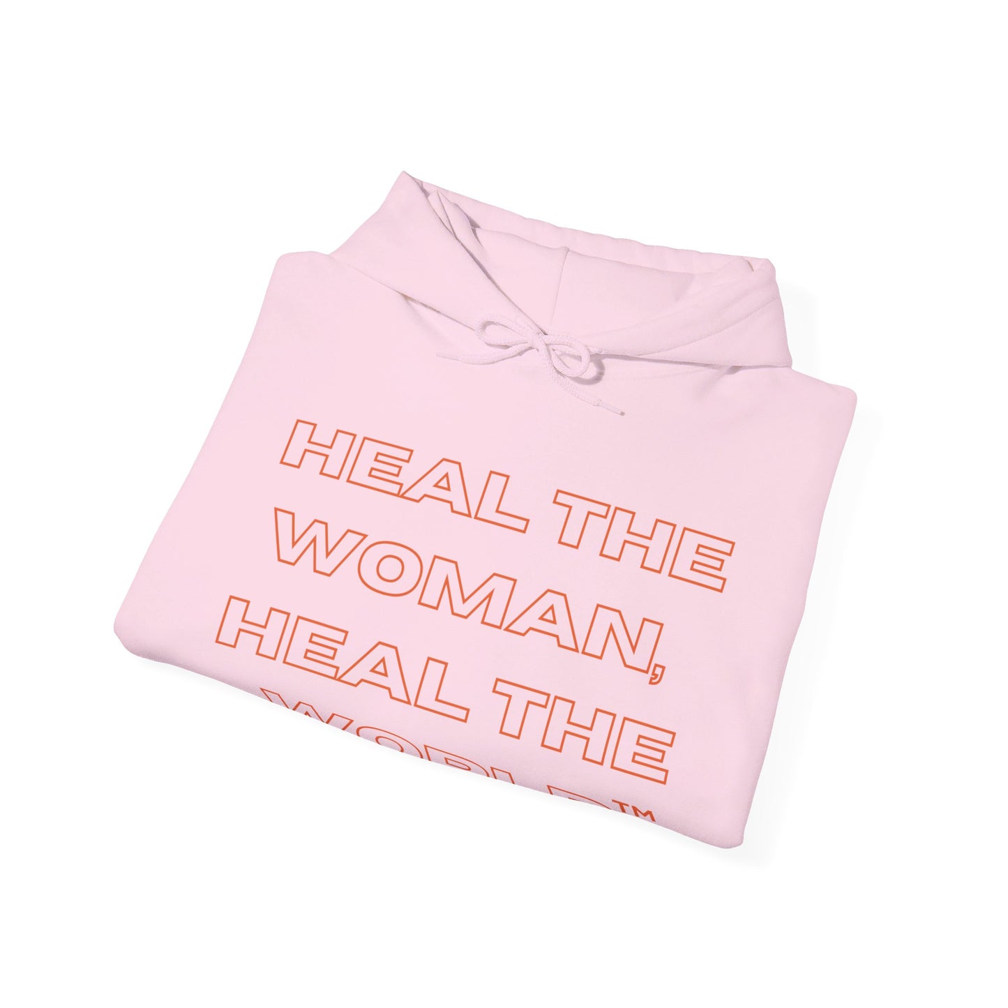 Orange Heal the Woman, Heal the World™ Hoodie