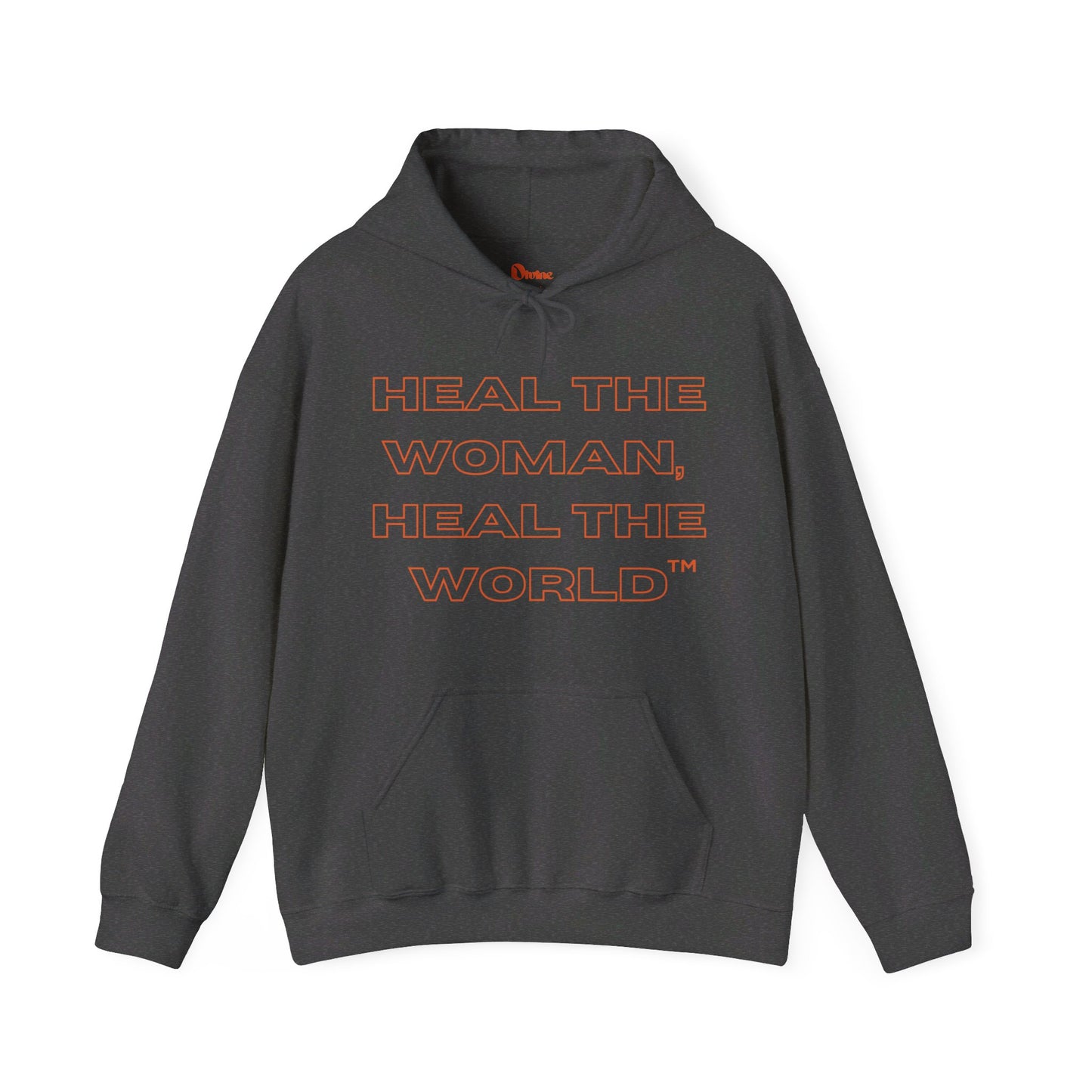 Orange Heal the Woman, Heal the World™ Hoodie