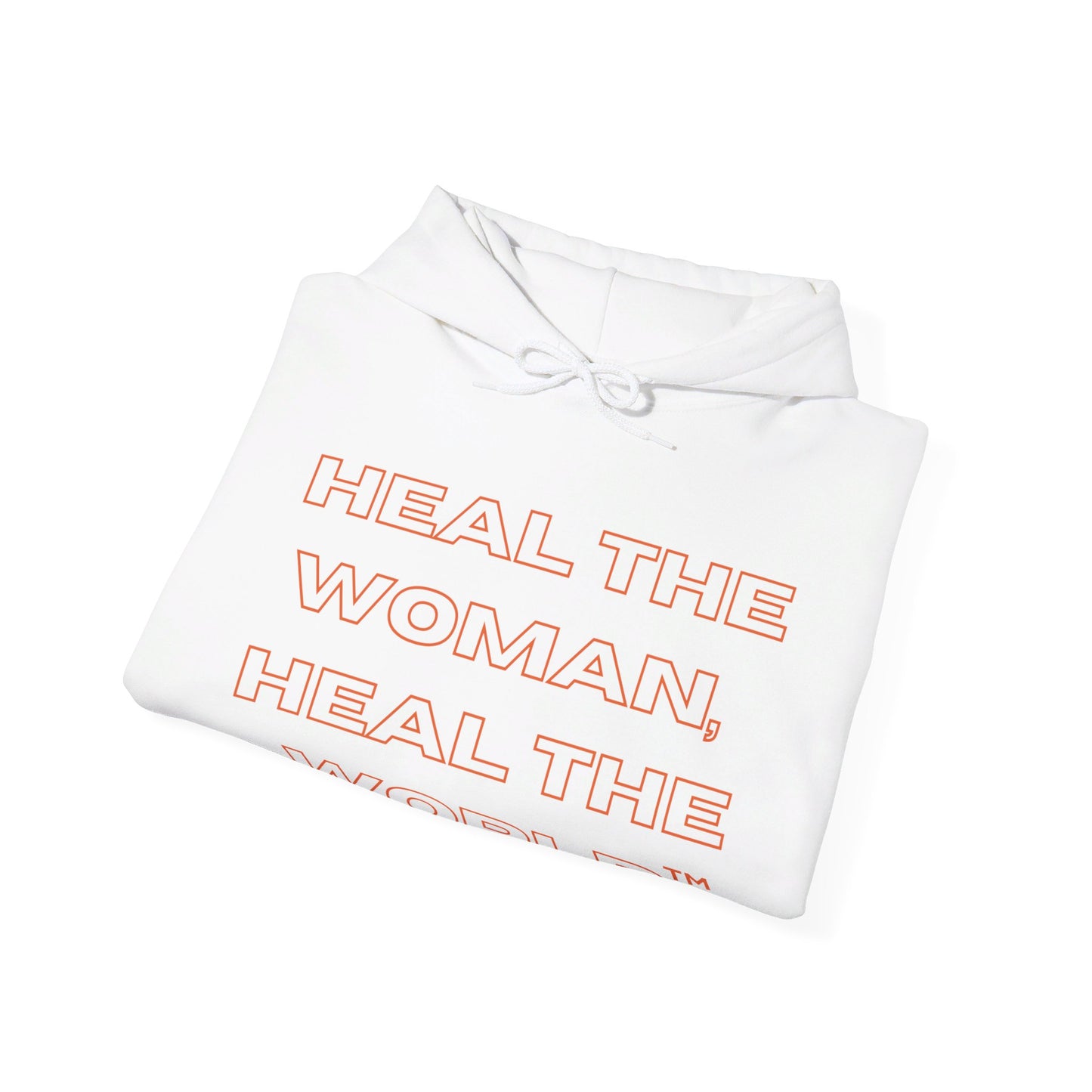 Orange Heal the Woman, Heal the World™ Hoodie