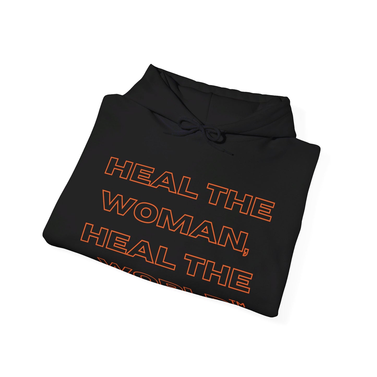 Orange Heal the Woman, Heal the World™ Hoodie