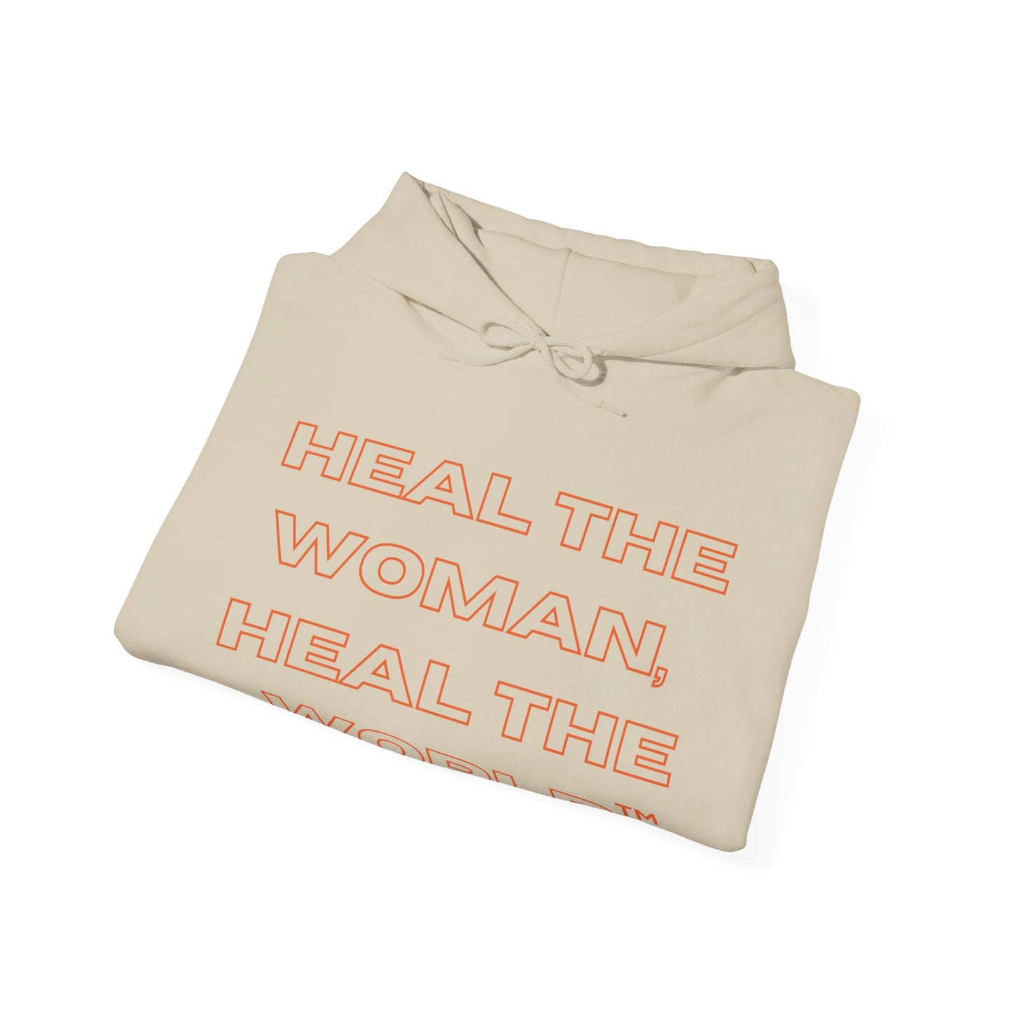 Orange Heal the Woman, Heal the World™ Hoodie