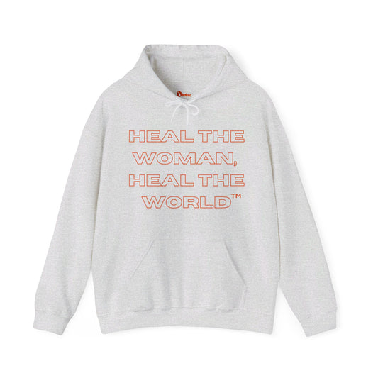 Orange Heal the Woman, Heal the World™ Hoodie